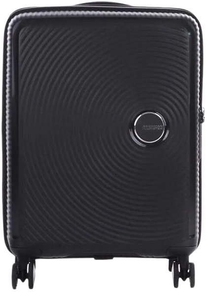 American Tourister Soundbox Spinner Noir cassé