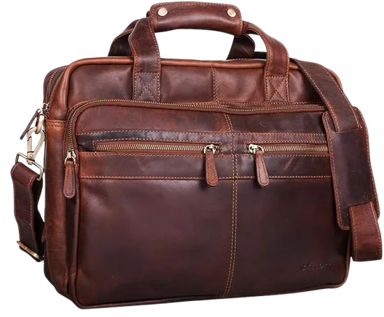 STILORD Explorer Cognac Marron Foncé