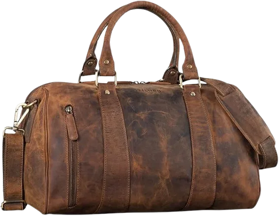 sac voyage cuir compartiment chaussures