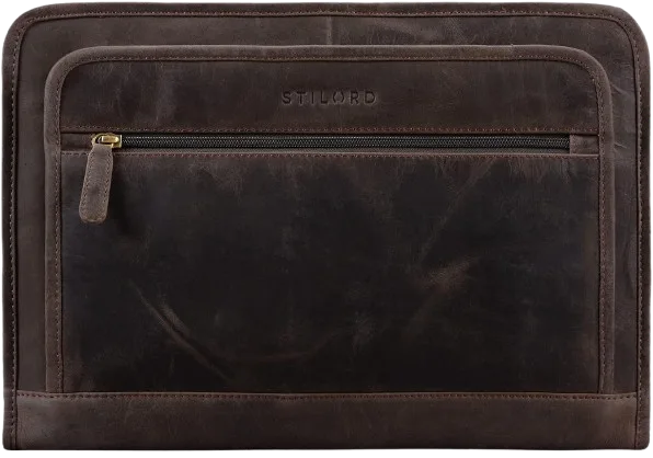 conférencier cuir STILORD Maximilian A4 vintage