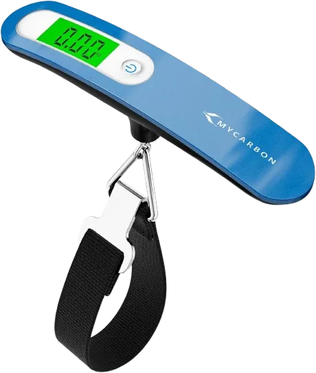 Pèse-bagage MYCARBON couleur Bleu