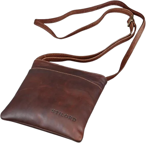 STILORD Lana Cognac Marron Foncé