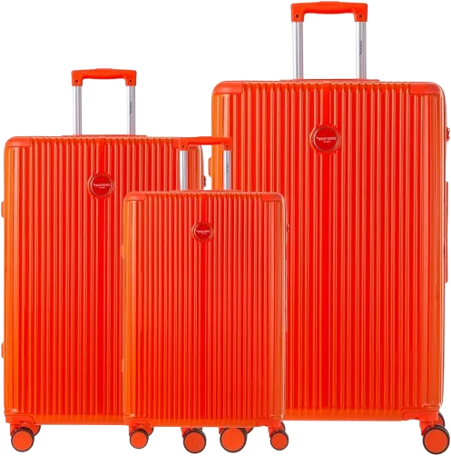 Murano Set de 3 valises Orange