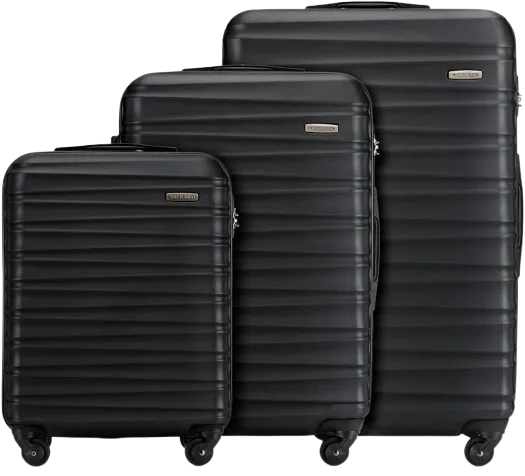WITTCHEN Groove Line set de 3 valises rigides